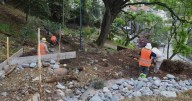 Obras de refacción de escaleras urbanas en San Salvador de Jujuy