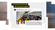 Óscar Puente alerta del caos en el metro de Madrid... con una foto del de París