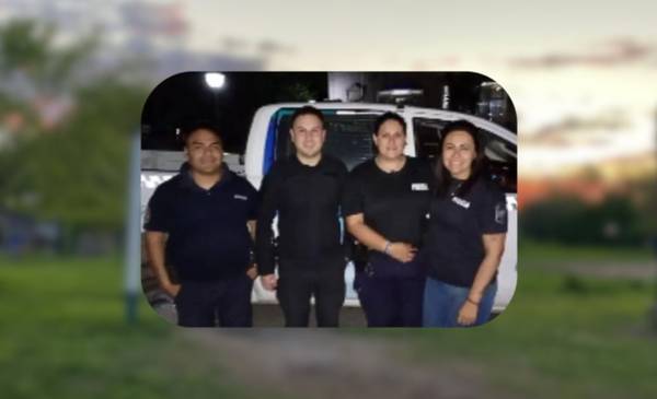 Heroico: policías salvaron a una nena que se estaba ahogando en la zona oeste de La Plata