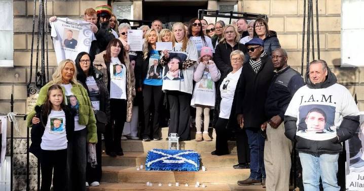Edinburgh vigil held for Scottish people who died in custody as families plea for FAI abolishment