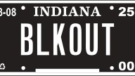 Indiana ‘Blackout’ license plates a big hit, state says