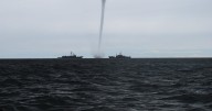 Declaran alerta temprana preventiva en el Biobío ante posible formación de trombas marinas