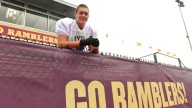 Football: Loyola's Tommy Fraumann is 'sky