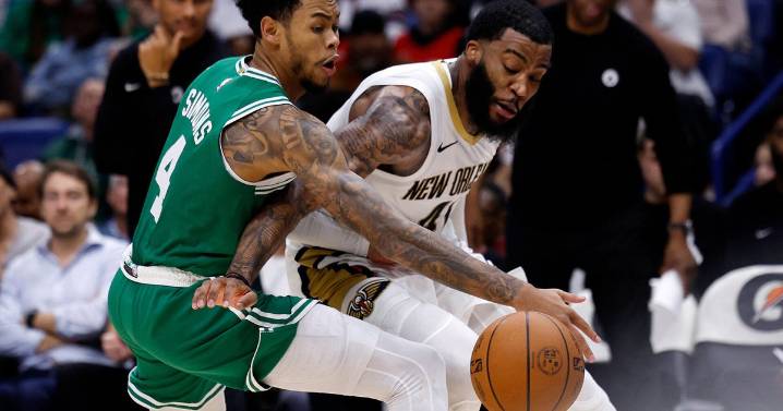 Simons scores 25 points, Celtics earn first victory by beating the Pelicans 122