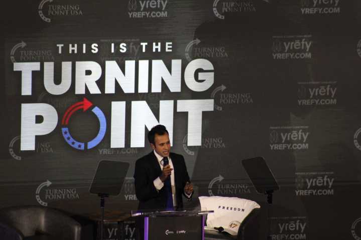 Turning Point paid $72,000 for use of Montana State facilities