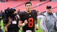‘I got a job to do.’ Dillon Gabriel staying focused after 1st NFL win