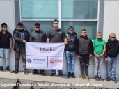 Capturan a integrantes de “Los 300” por extorsión a repartidor de refrescos