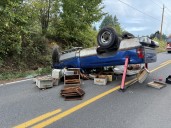 Truck carrying 5,000 bees overturns in Fairgrounds neighborhood