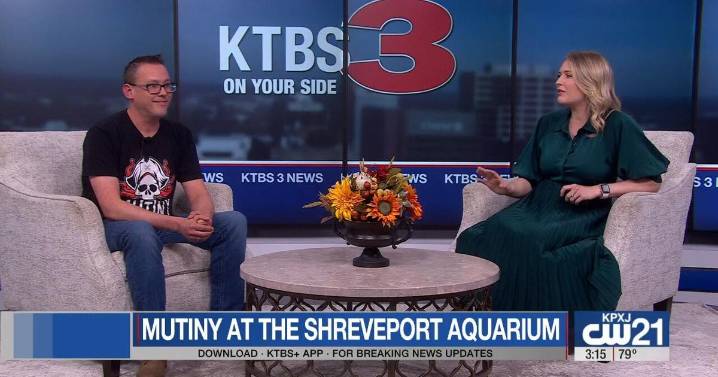 Pirates take over the Shreveport Aquarium for 'Mutiny: A Pirate Adventure'