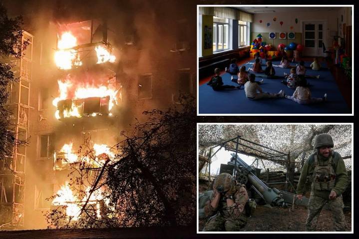 Russia launches massive drone barrage overnight leaving 17K Ukrainians in the dark
