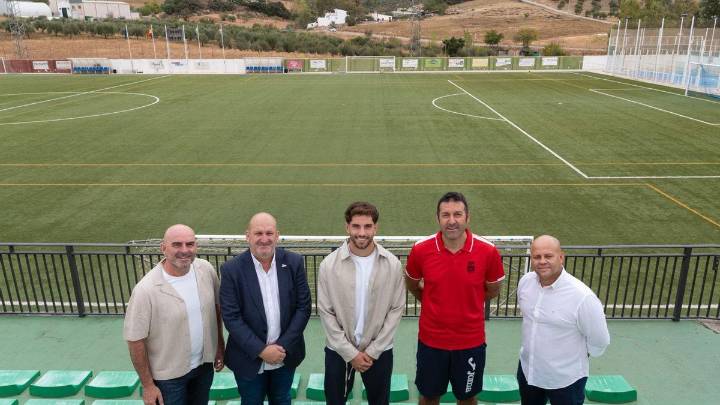 Javi Rueda dará nombre al estadio municipal de Alozaina