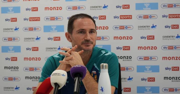'Confident' Frank Lampard looks ahead to January transfer window