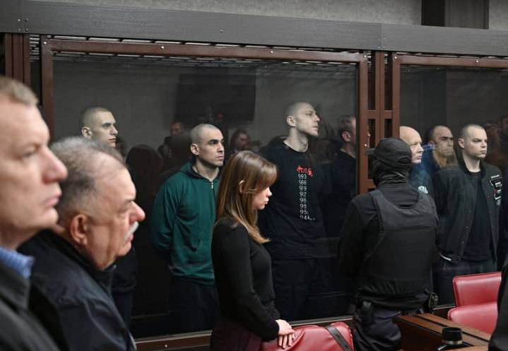 Russia hands long prison sentences to 15 captured Ukrainian fighters
