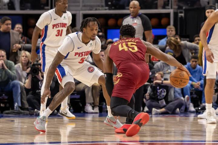 Deadspin | Donovan Mitchell, Cavs continue mastery of Pistons