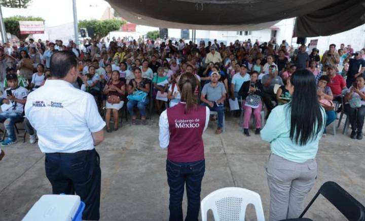 Claudia Sheinbaum supervisa apoyos en Puebla y Veracruz tras devastadoras lluvias