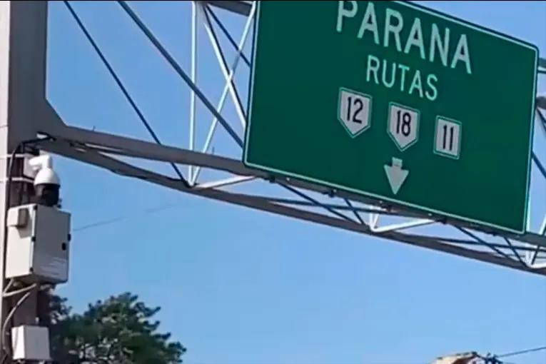 Funciona el nuevo radar sobre Ruta 168 en Santa Fe y llegan las multas por exceso de velocidad
