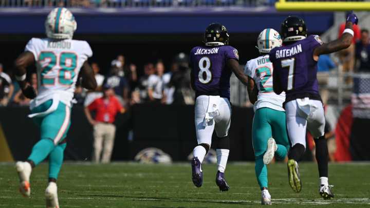 Ravens at Dolphins odds, picks and predictions