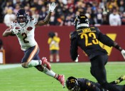 DJ Moore will be ‘day by day’ after Chicago Bears WR was hospitalized in Washington for a groin injury