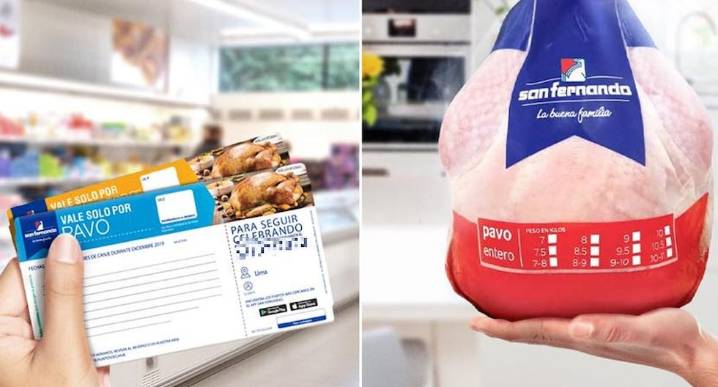 San Fernando estima crecimiento de alrededor del 4% en colocación de vales corporativos de pavo este 2025 l cena navideña