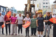 Arranca obra de construcción de red de drenaje sanitario y pavimento hidráulico en Tepeji del Río