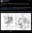 Trump $1 coin proposed for America’s 250th anniversary