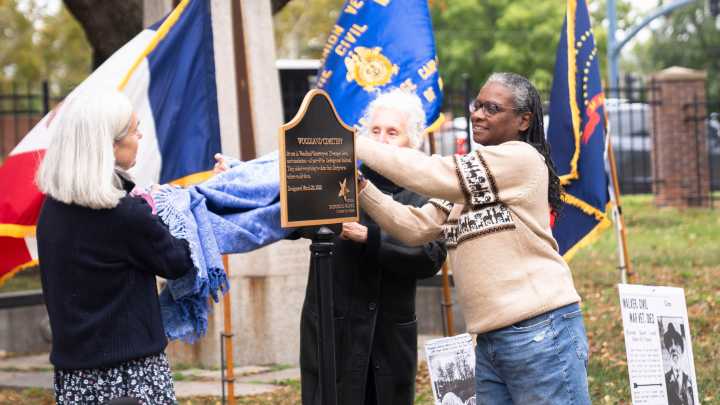 Woodland Cemetery honored for Underground Railroad History