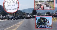 Agricultores  ya comenzaron con el bloqueo en carreteras, casetas y Palacio Nacional en protesta nacional por precios injustos en la compra de sus productos, pero aún no hay postura oficial