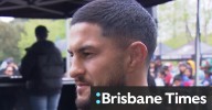 Brown speaks on Holbrook meeting