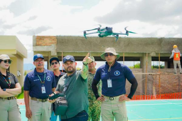 Brinda SSPC capacitación en uso de aeronaves no tripuladas