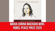 Maria Corina Machado wins Nobel Peace Prize 2025
