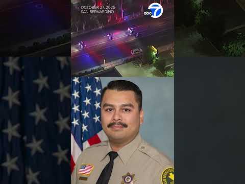 Procession held for SoCal deputy shot and killed