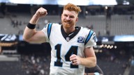 Who is Panthers' backup QB if Bryce Young is out with ankle injury?