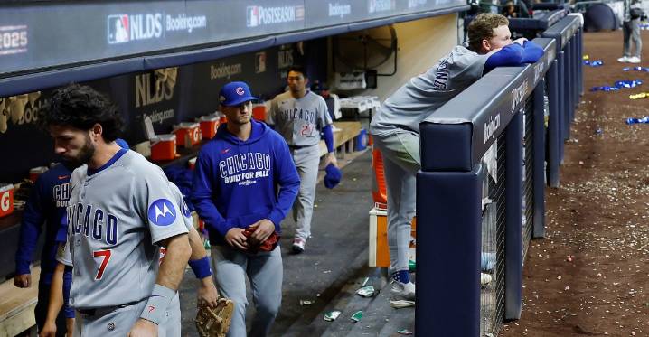 Cubs outhomered by Brewers and their season ends in a NLDS Game 5 loss