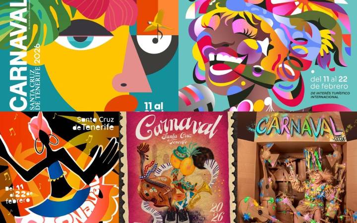 Cartel del Carnaval de Santa Cruz de Tenerife 2026: cómo puedes votar y hasta cuándo