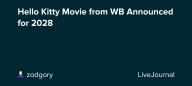 Hello Kitty Movie from WB Announced for 2028: ohnotheydidnt