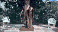 White House adds a George Washington statue to the Rose Garden