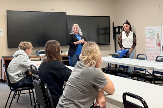 JS clients learn about financial literacy at Life Skills class