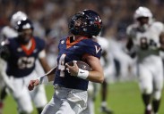 A coach watches his son’s college football dream unfold at Virginia: ‘I’m living and dying on every snap’