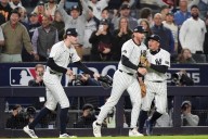 Ryan McMahon flips head over heels into Red Sox dugout to make highlight