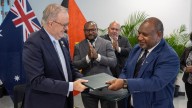 Australia scores win over China as PNG moves to lock in defence treaty