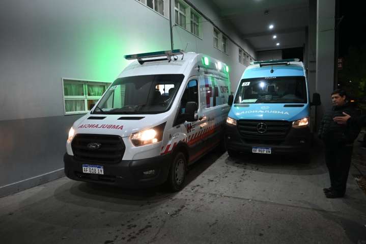 Dos motociclistas hospitalizados tras una colisión en Río Gallegos