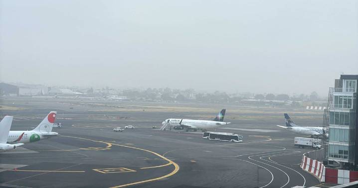 AICM regresa a la normalidad: Despegues y aterrizajes se reanudan tras banco de niebla