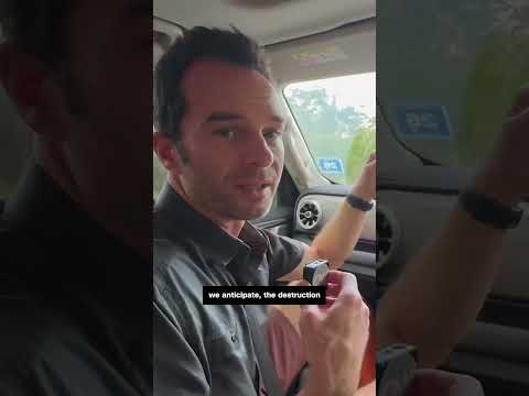 CNN crew tries to drive to hardest hit area in Jamaica