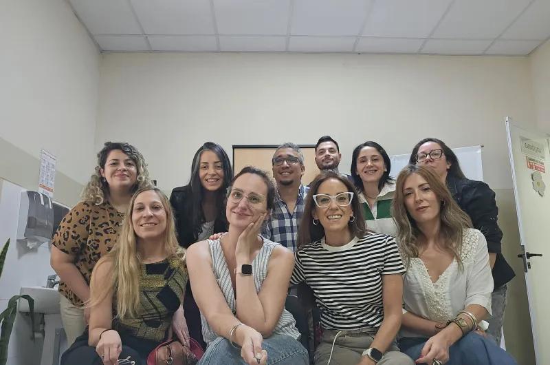 Supervisaron un caso de práctica clínica en Santiago