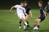 Photos of Royal Oak Shrine vs. Grosse Pointe Woods University Liggett in the CHSL Boys Soccer Cardinal Division Championship