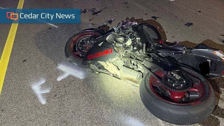 Motorcyclist dies in crash on I-15 south of Cedar City, authorities say