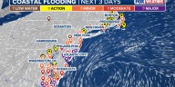 Nor'easter brings 'major' coastal flooding threat to New Jersey, Delaware