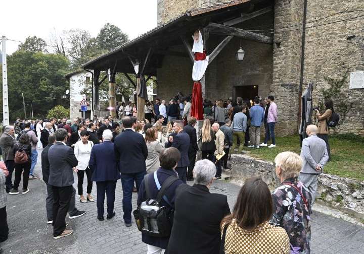 Las Juntas Generales conmemoran en Altzo los mil años de 'Ipuskoa'