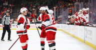 Seth Jarvis scores twice and the Carolina Hurricanes stay unbeaten, beating the Ducks 4