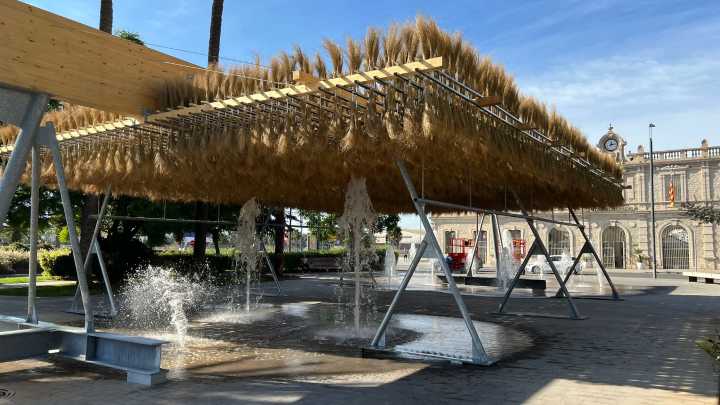 Así es 'Espartal', la arquitectura efímera que solo se podrá ver en Alicante unos días